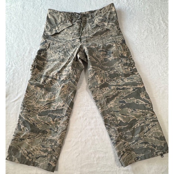 US Military Trousers Pants Mens Medium Regular APEC Environmental Camo Rain Pant - Picture 1 of 16